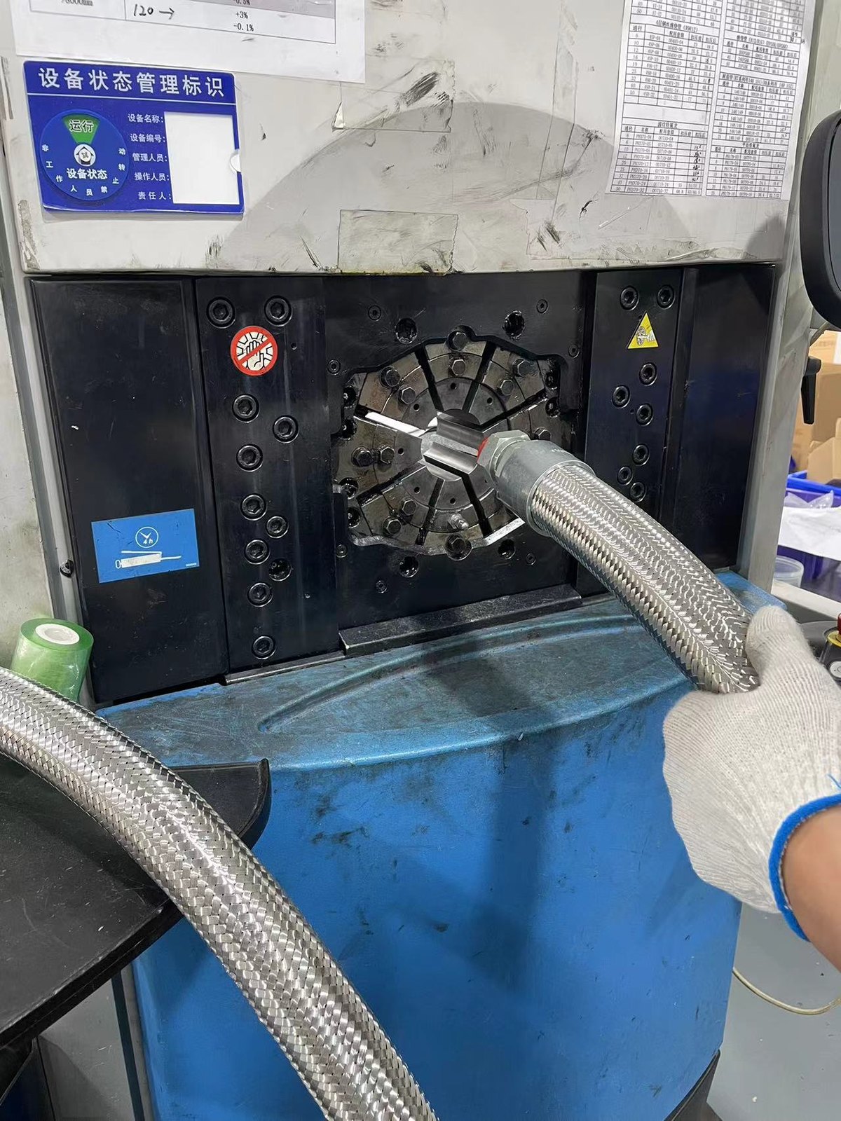 扣压模具与套筒