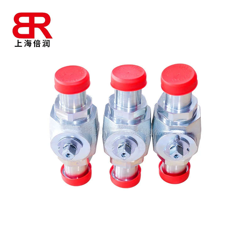 KUNGFLEX 高压球阀系列:出厂红帽防护状态(实拍)